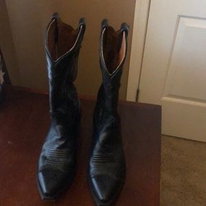 Black Cowboy Boots, like new